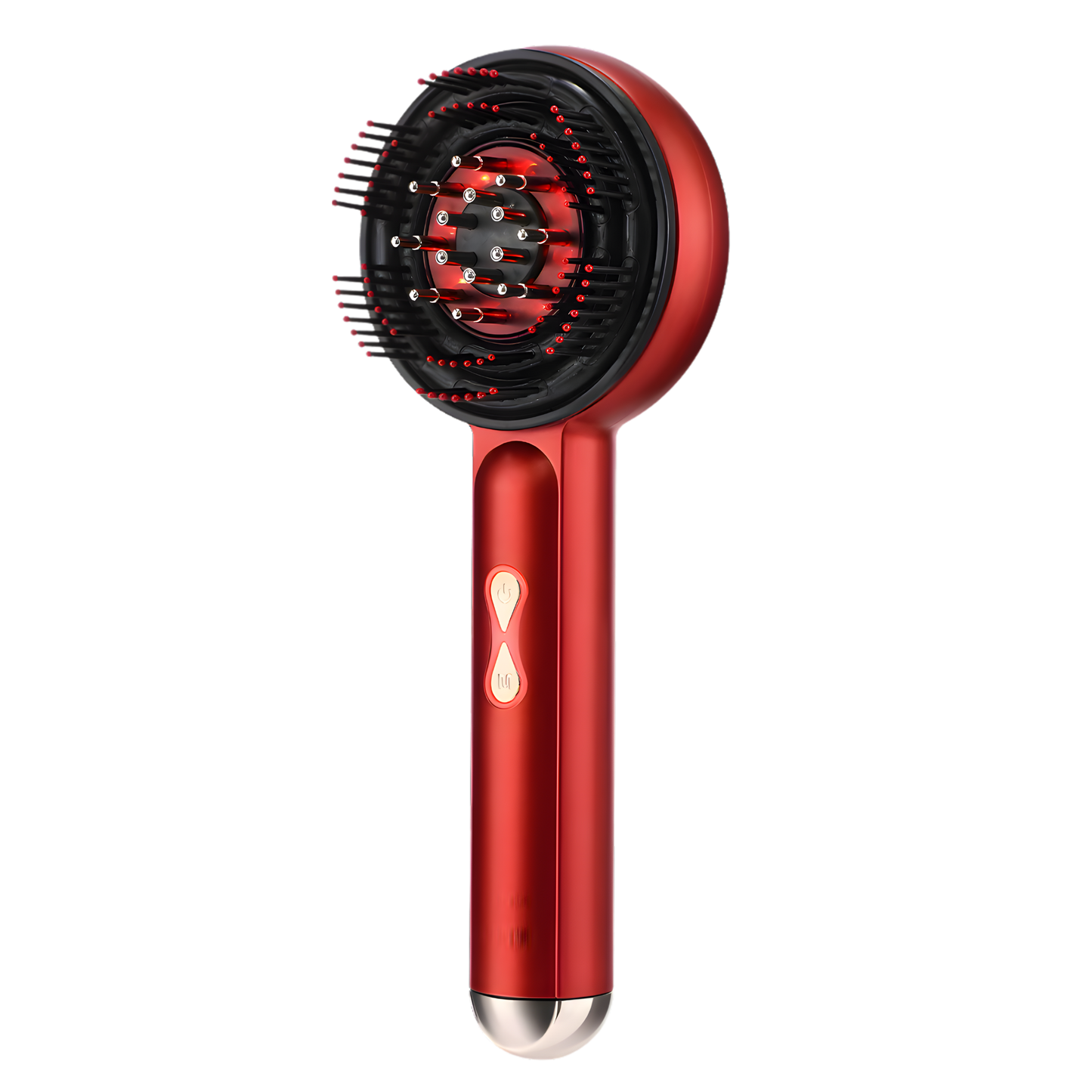 Peine Masajeador Eléctrico Vibratorio